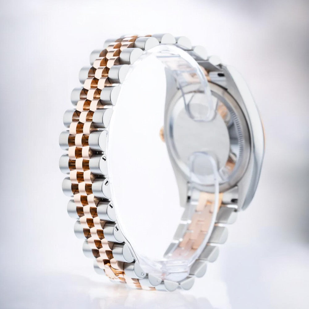 Datejust 36 Pink Roman Dial Two-Tone Rose Gold/Steel Jubilee