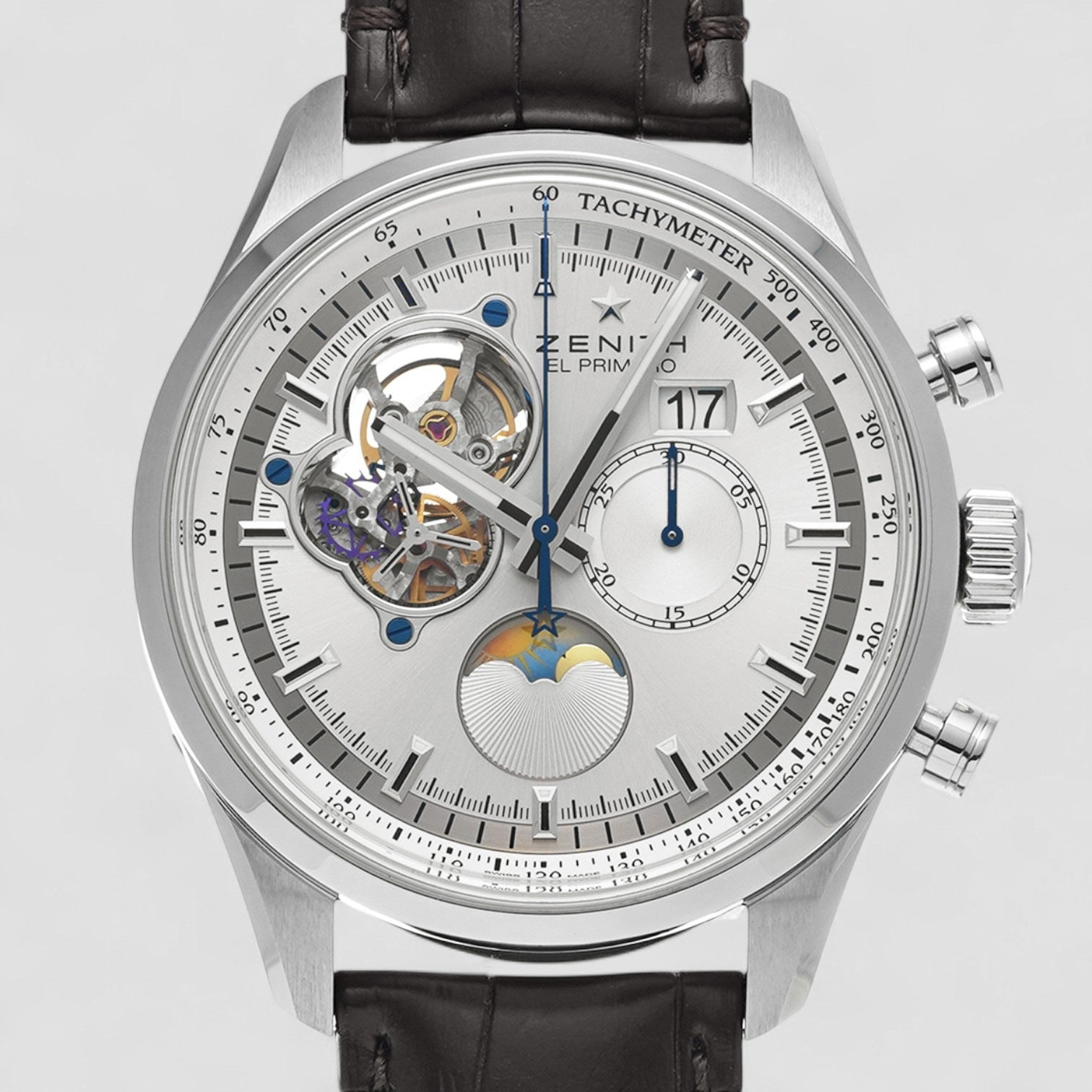 El Primero Chronomaster Open Grande Date SS / Leather