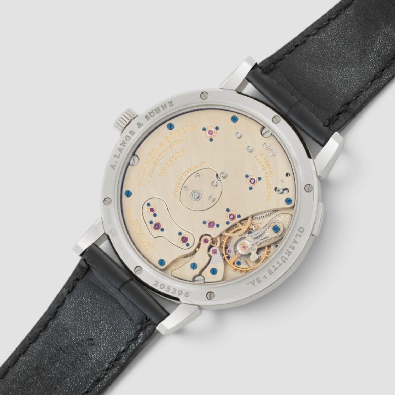 Grand Lange 1 40mm Platinum Silver Dial