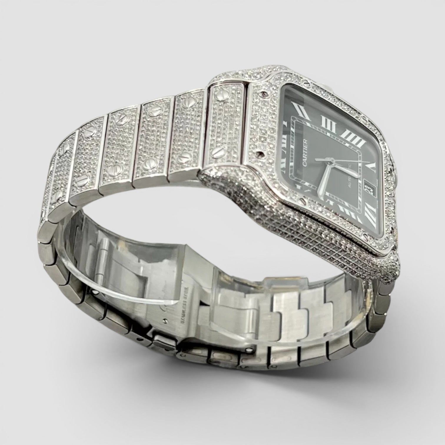 Santos Iced Out Diamond