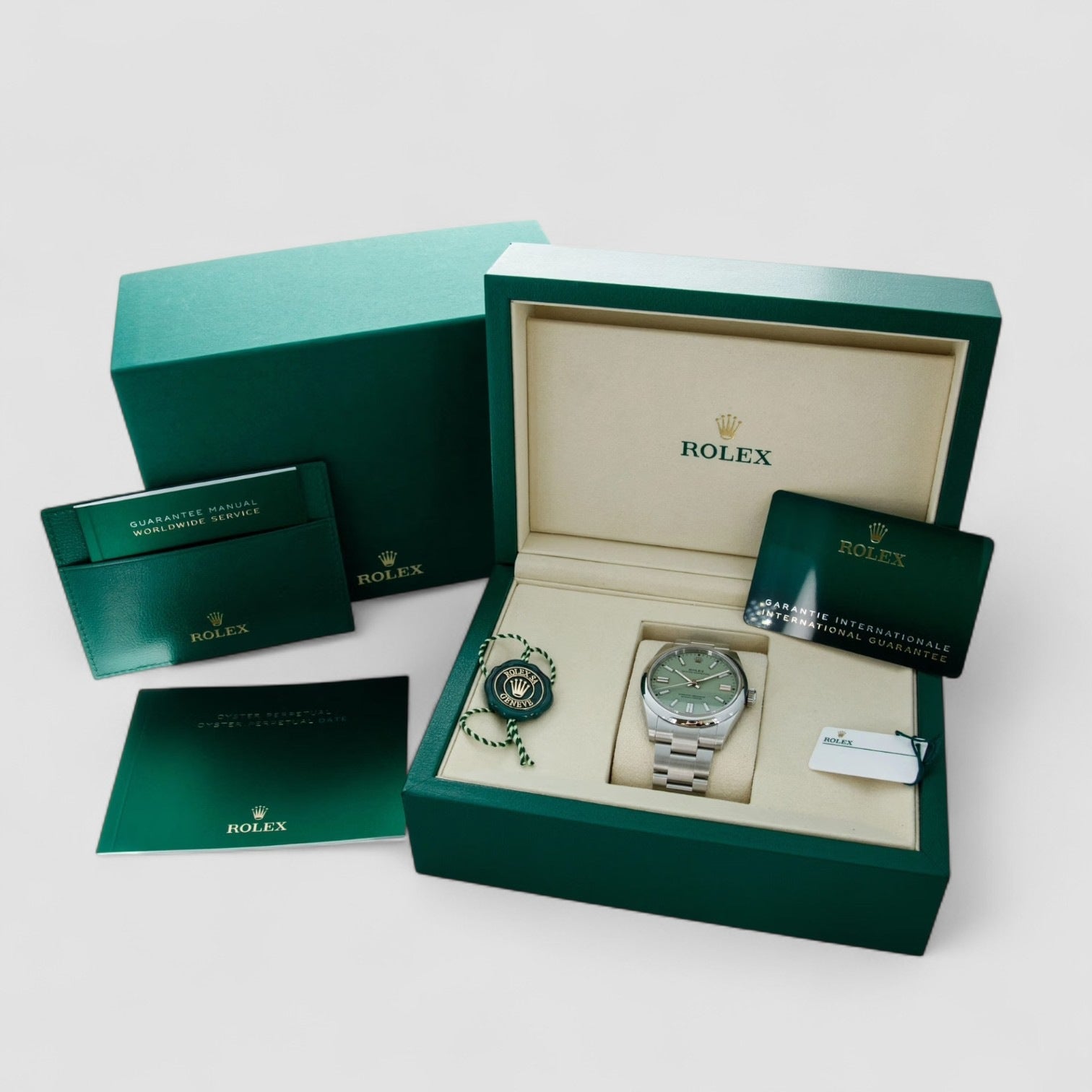 Oyster Perpetual 41 Pistachio Oyster