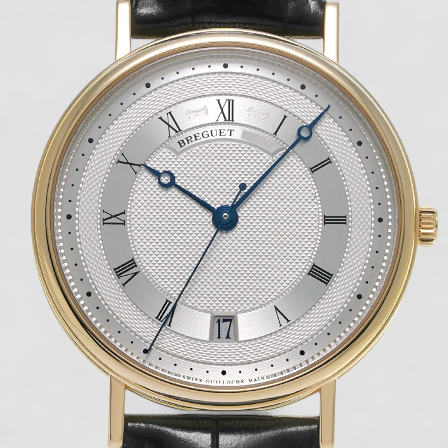 Classique Automatic 5930 18K Yellow Gold Silver Dial