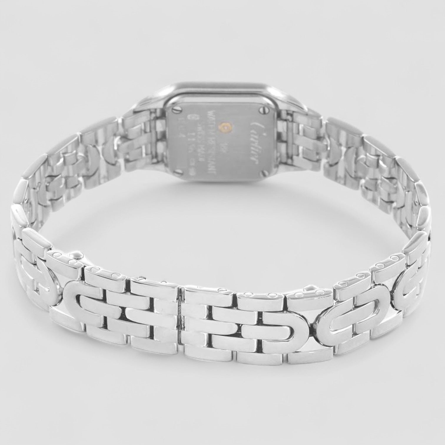 Panthere Mini White Gold Diamond Ladies Watch