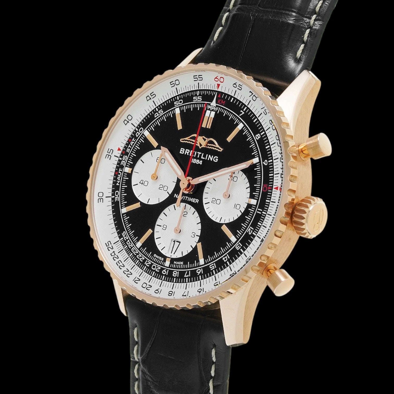Navitimer B01 Chronograph 43 Red Gold