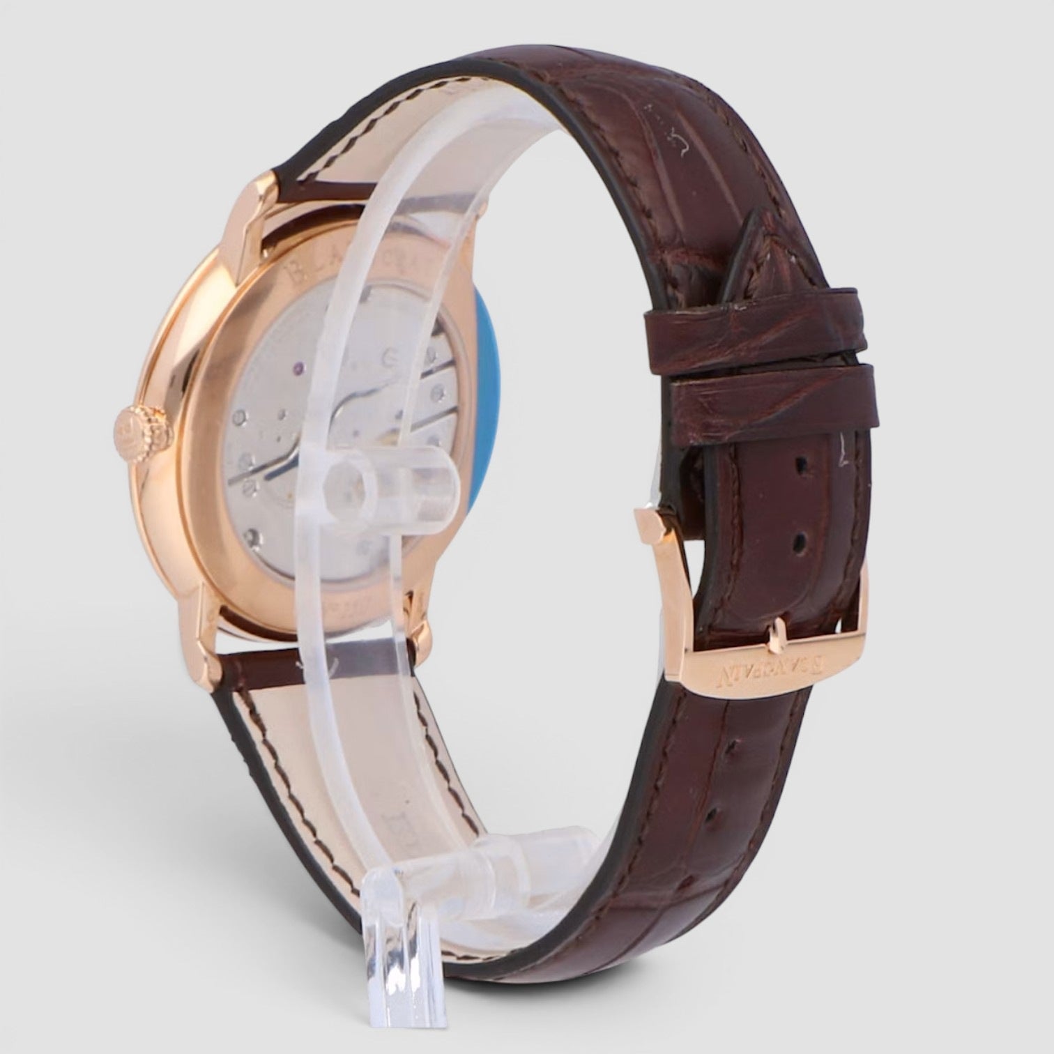 Villeret Ultra-Slim 40mm Rose Gold Silver Dial