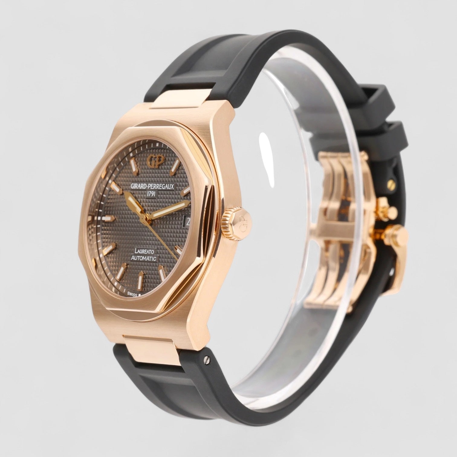 Laureato 18K Rose Gold 38mm