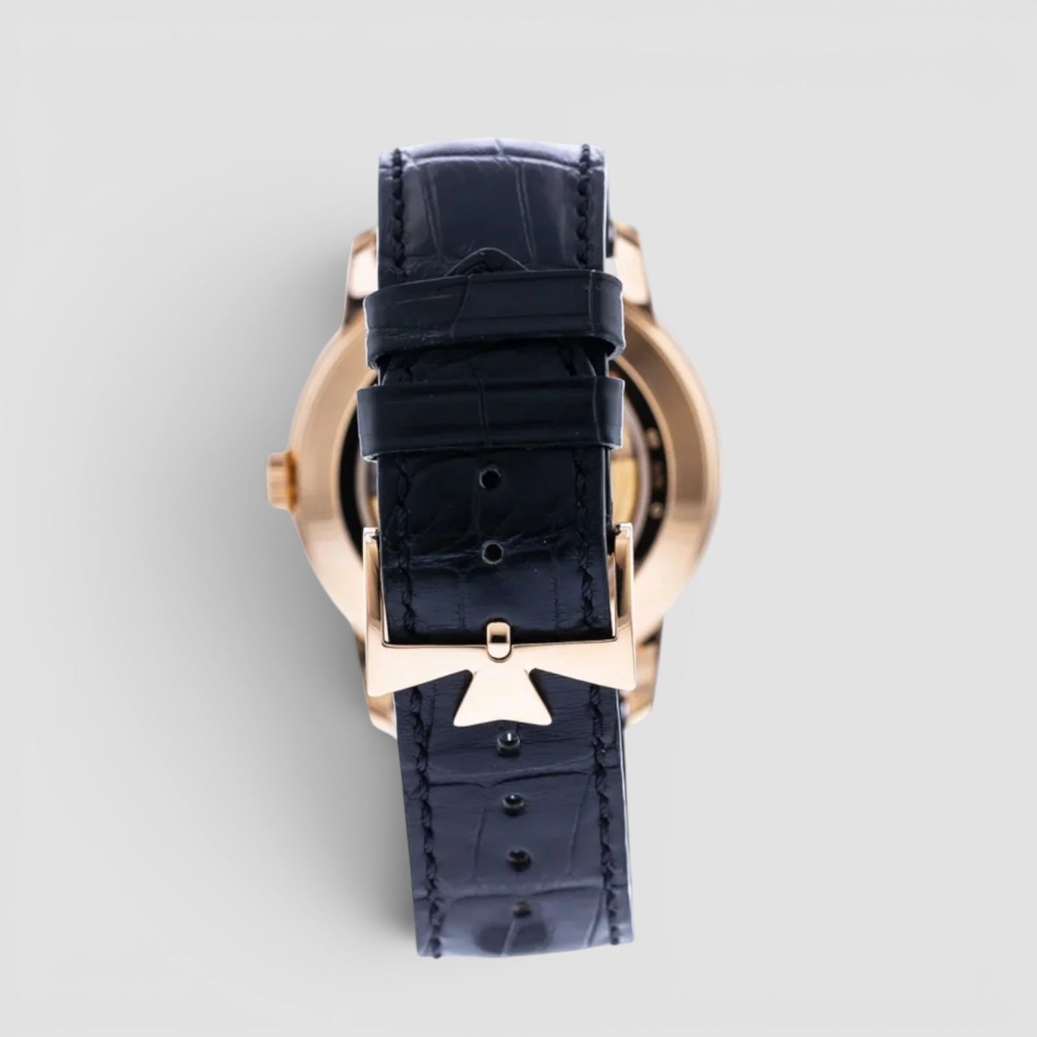 Patrimony 42.5mm Rose Gold Silver Dial