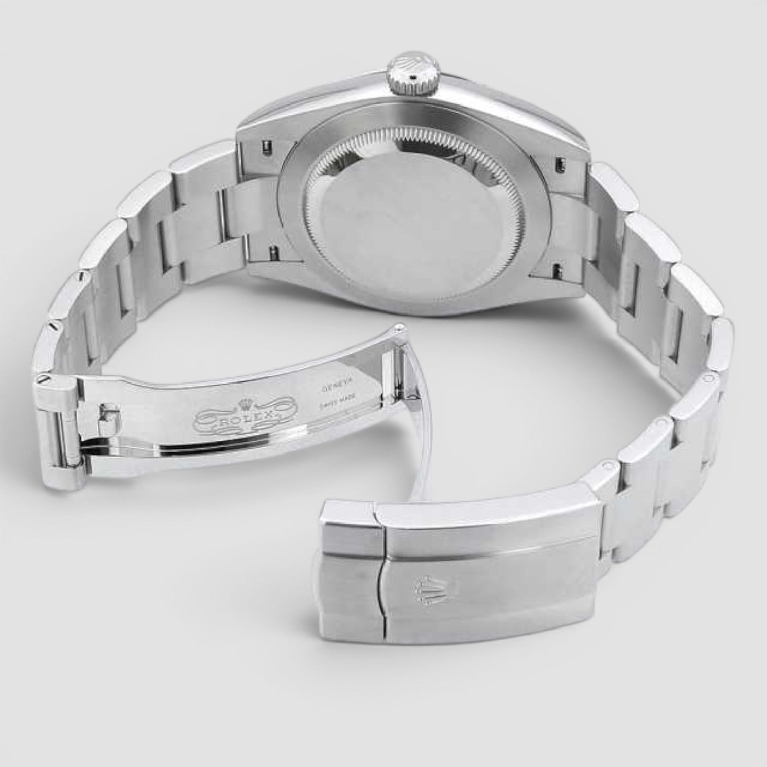 Oyster Perpetual Stainless Dial Beige