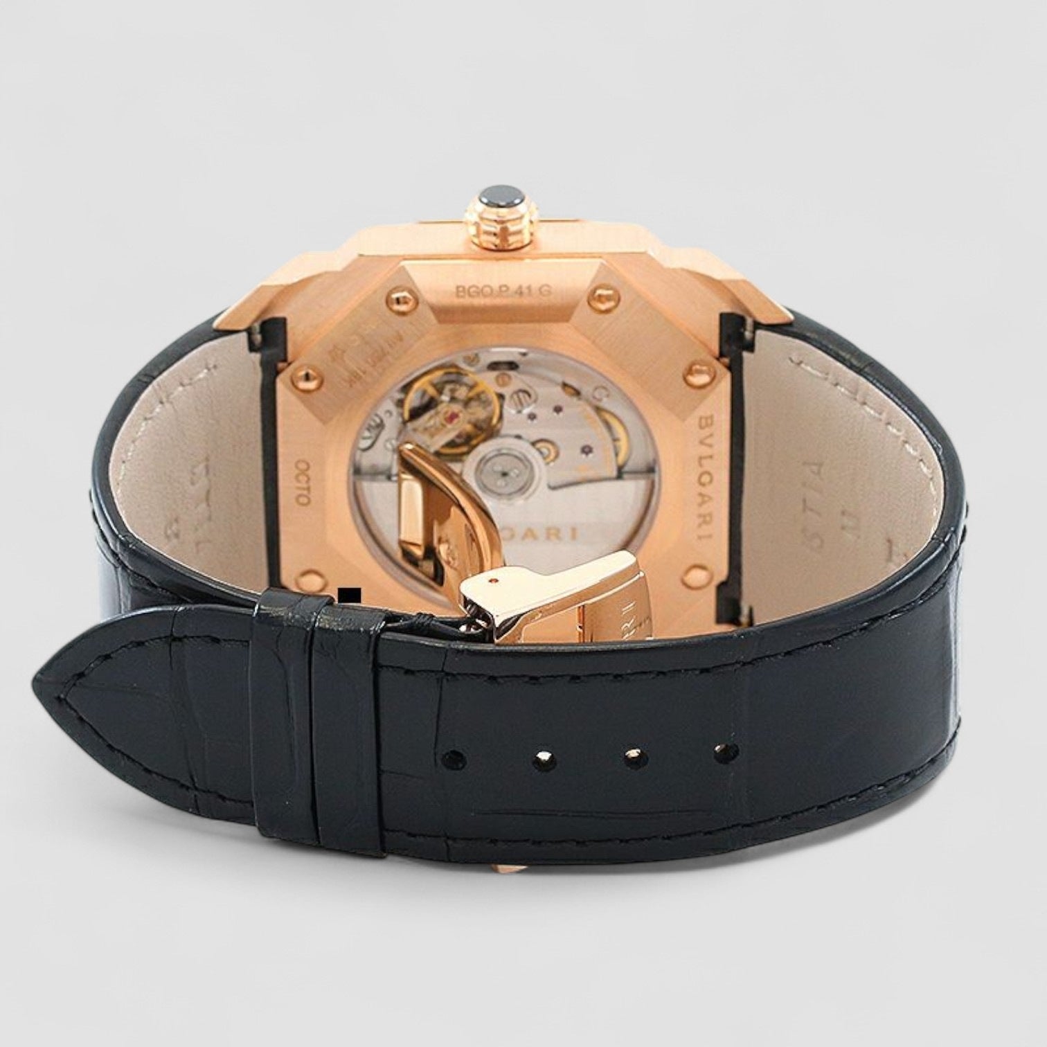 Octo Solotempo Black Dial Automatic Men's Watch