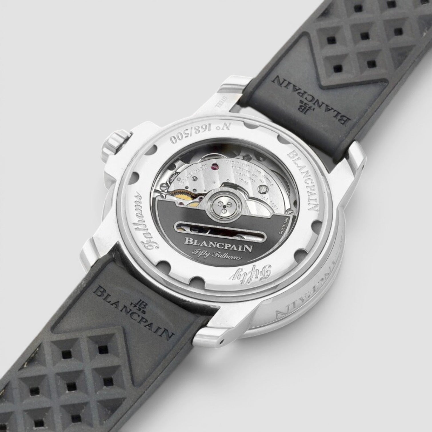 Fifty Fathoms Tribute to Fifty Fathoms 40.3mm Steel Black Dial
