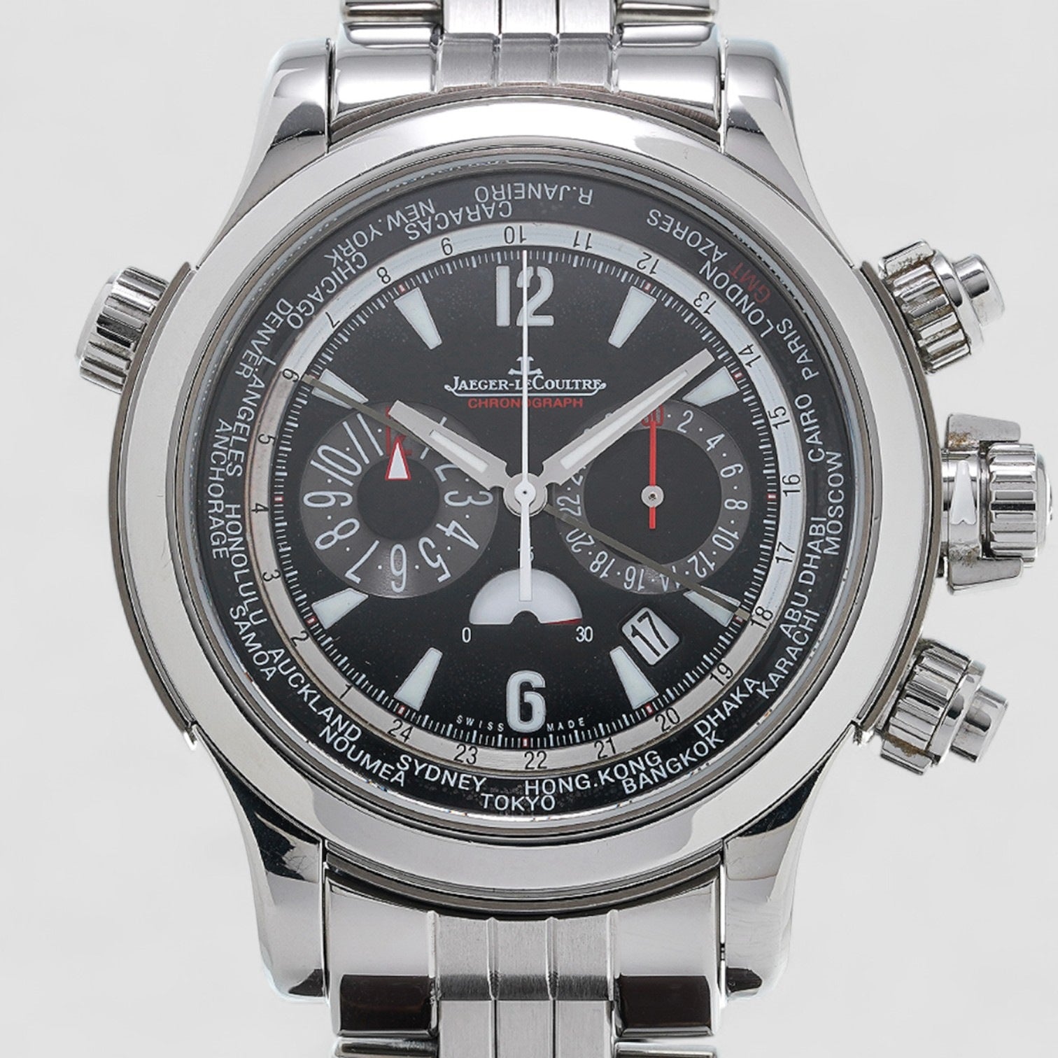 Master Compressor Extreme World Chronograph SS