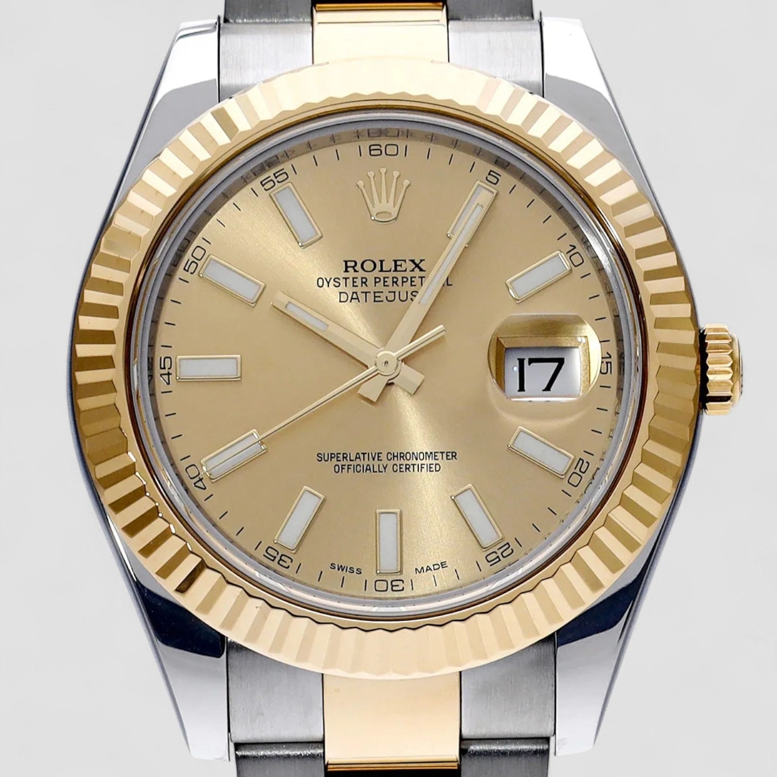 Oyster Perpetual Datejust II Mens Watch 41mm