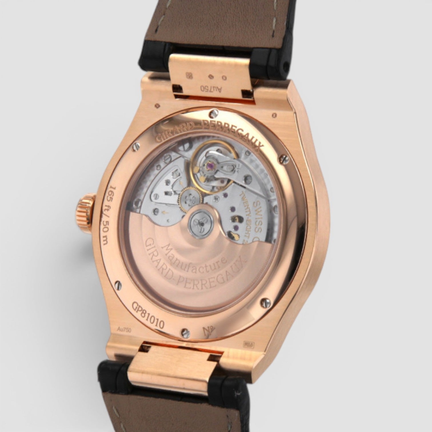 Laureato 42mm 18K Rose Gold Black Dial