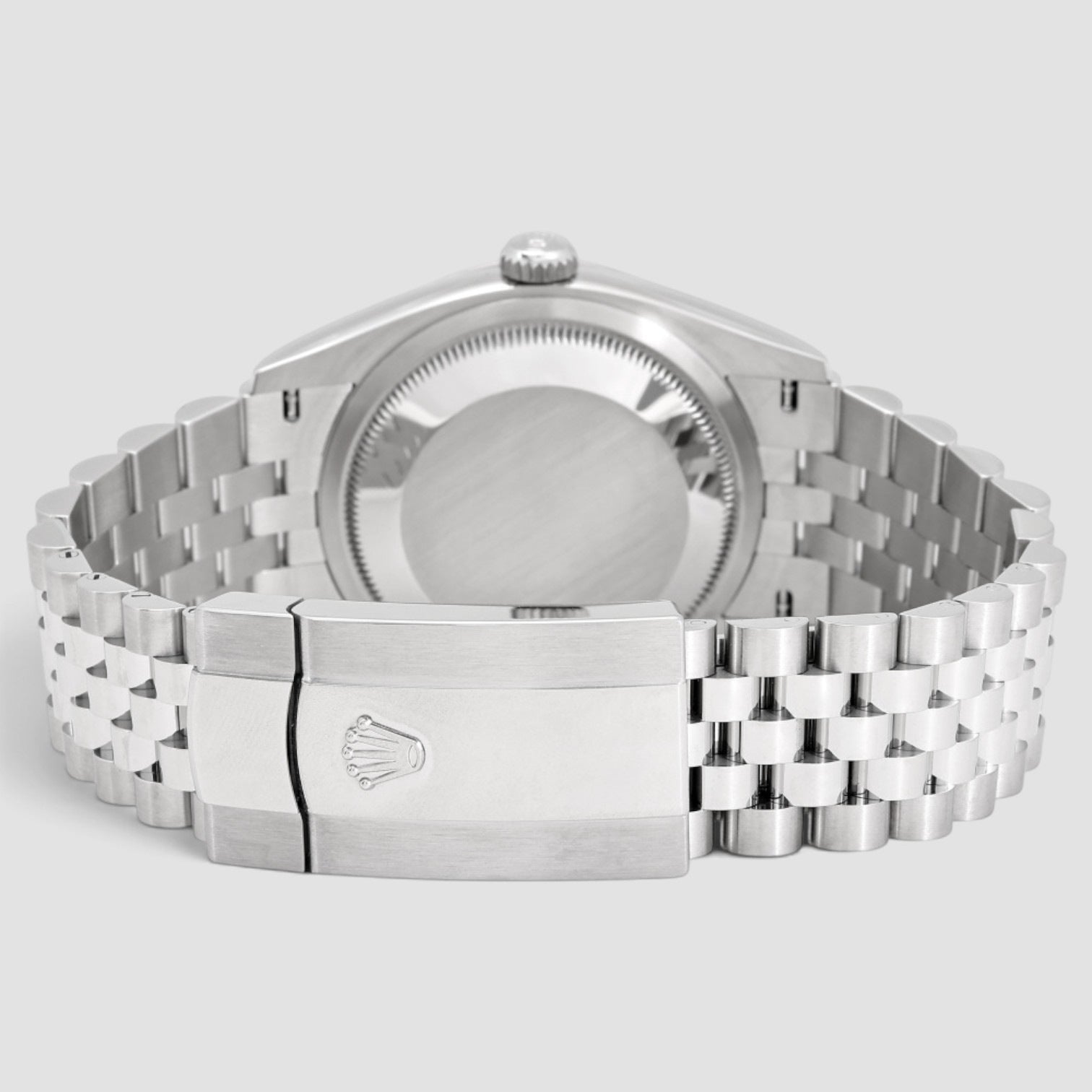 Datejust 36mm Oystersteel & 18K White Gold Blue Diamond Dial