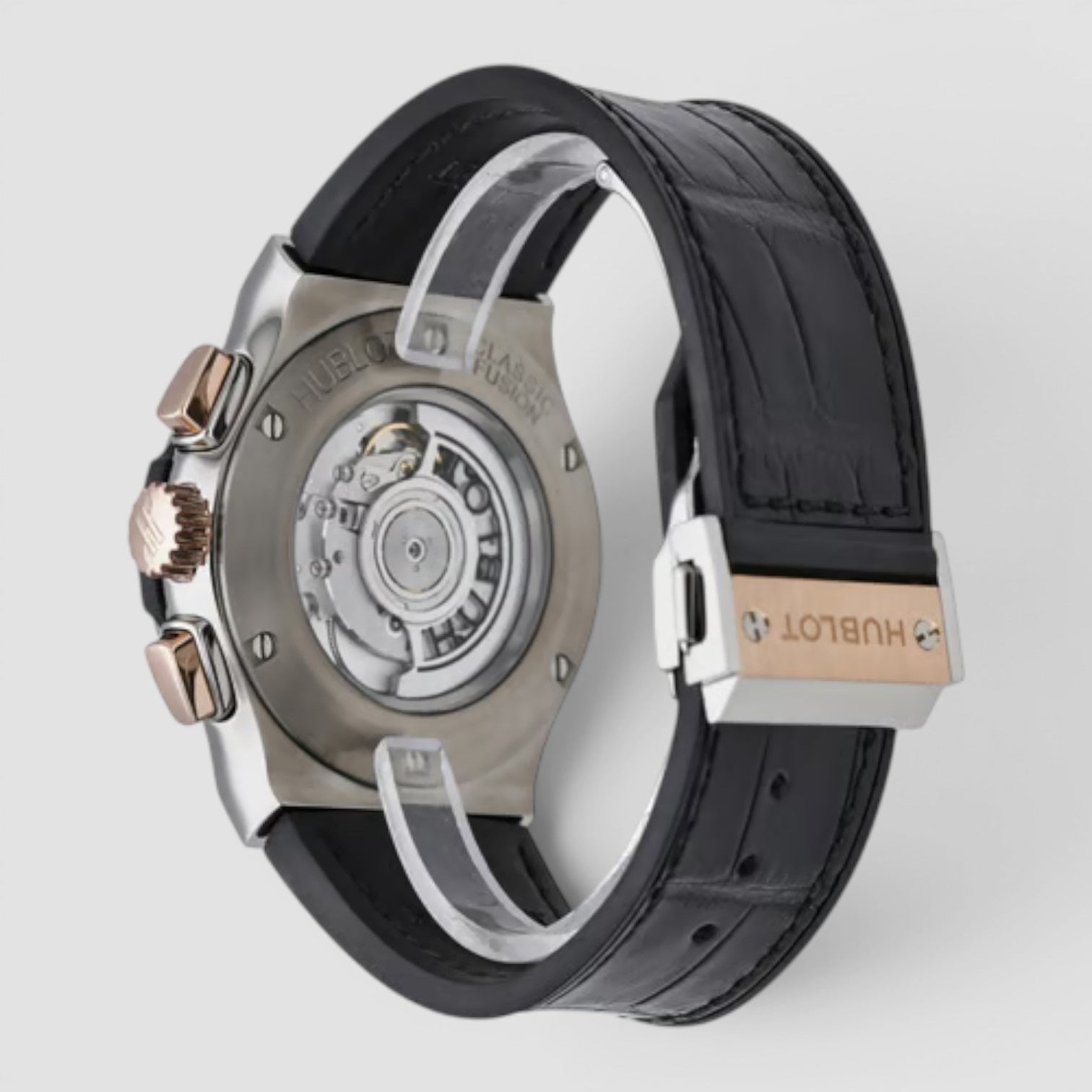 Classic Fusion Chronograph 45mm Titanium & Rose Gold