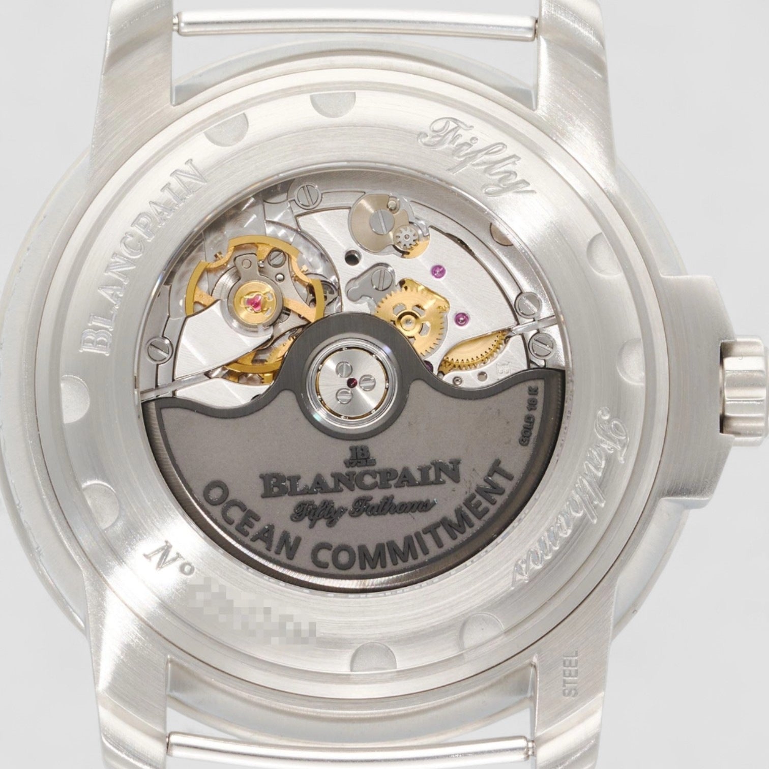 Fifty Fathoms Ocean Commitment III Limited Edition Blue Dial