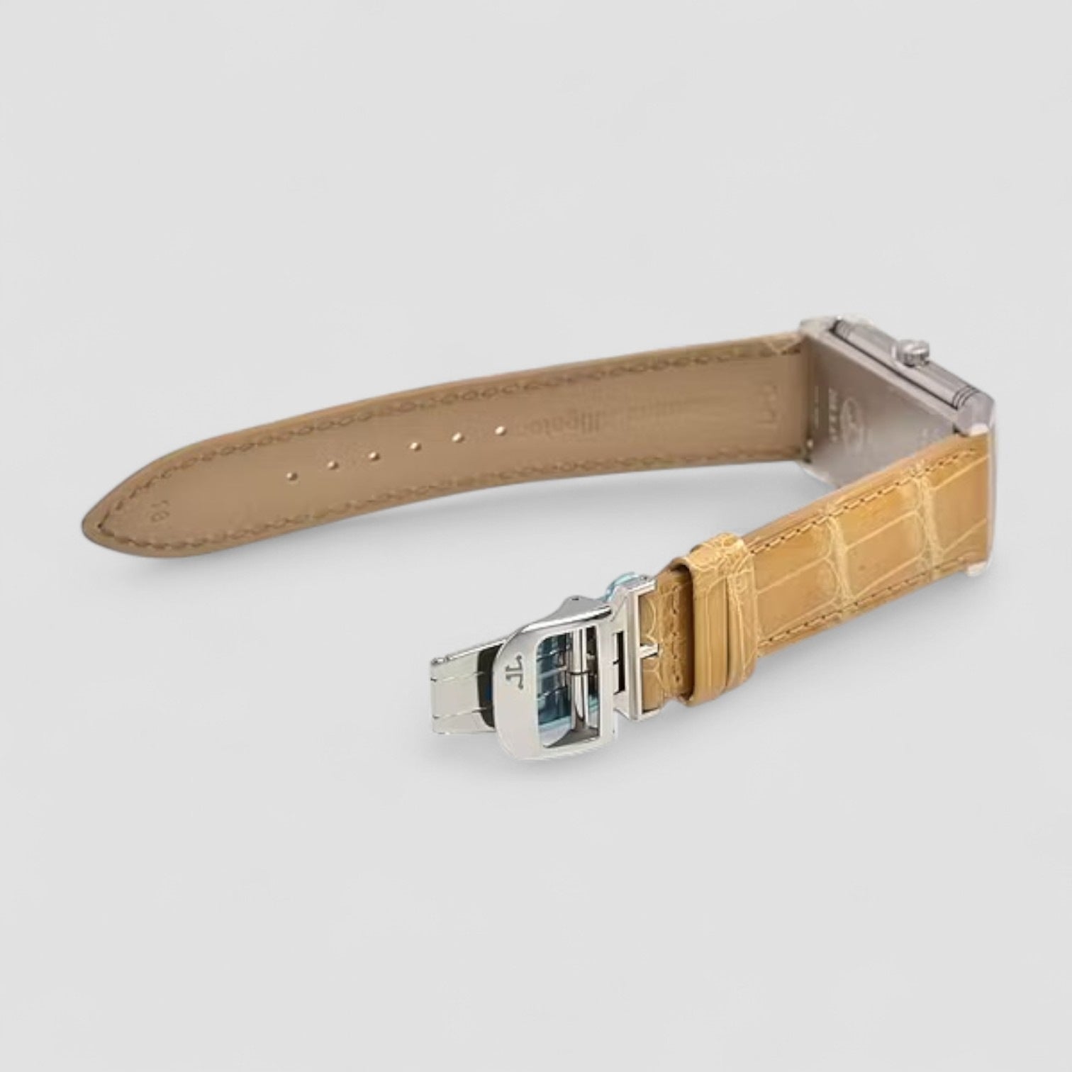 Reverso Classique Brown Leather Ladies Watch