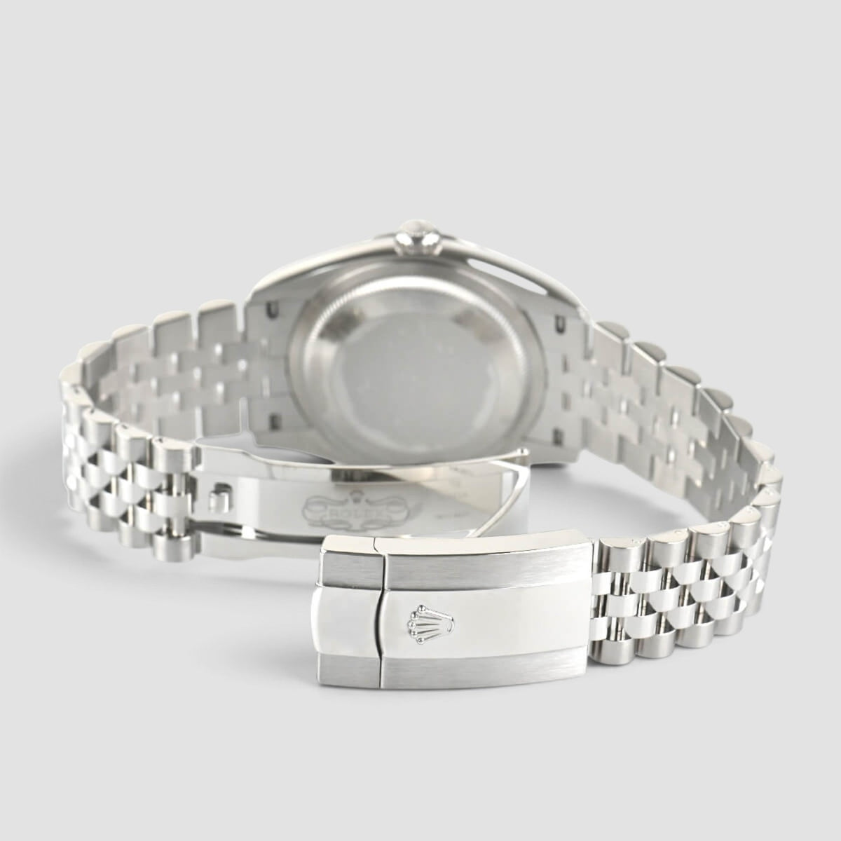 Datejust 36 Blue Motif Dial Index Jubilee