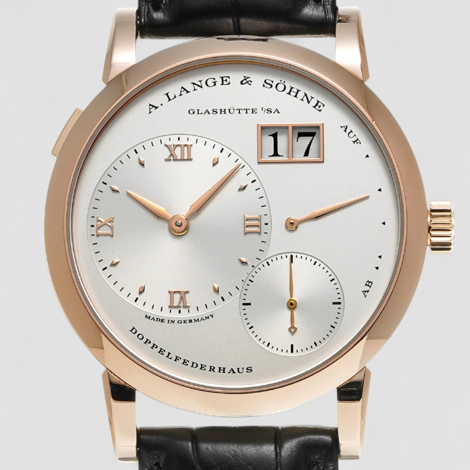 Lange 1 18K Rose Gold DEPLOYANT