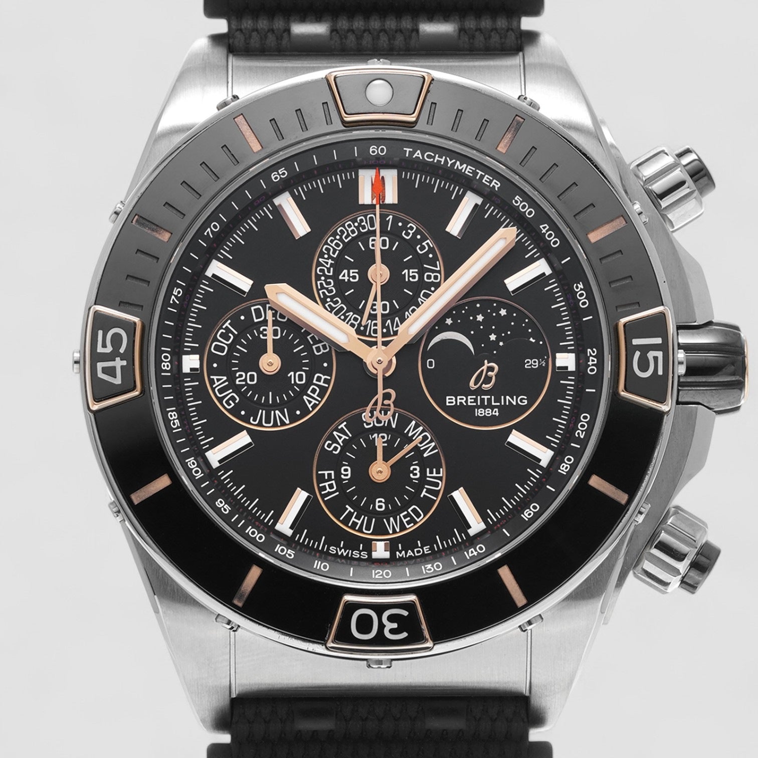 Super Chronomat 4 Year Calendar 44mm Mens Watch