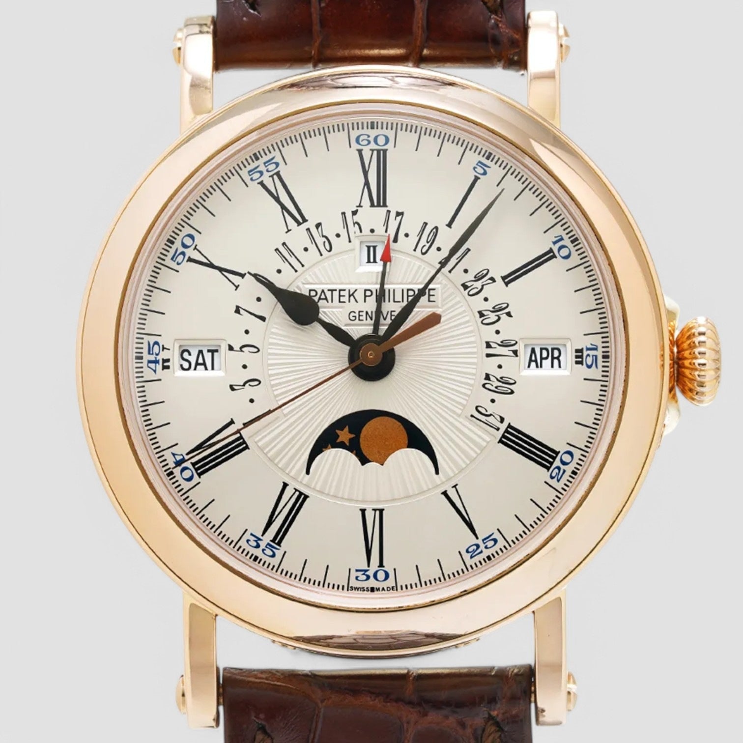 Retrograde Perpetual Calendar 18K Rose Gold