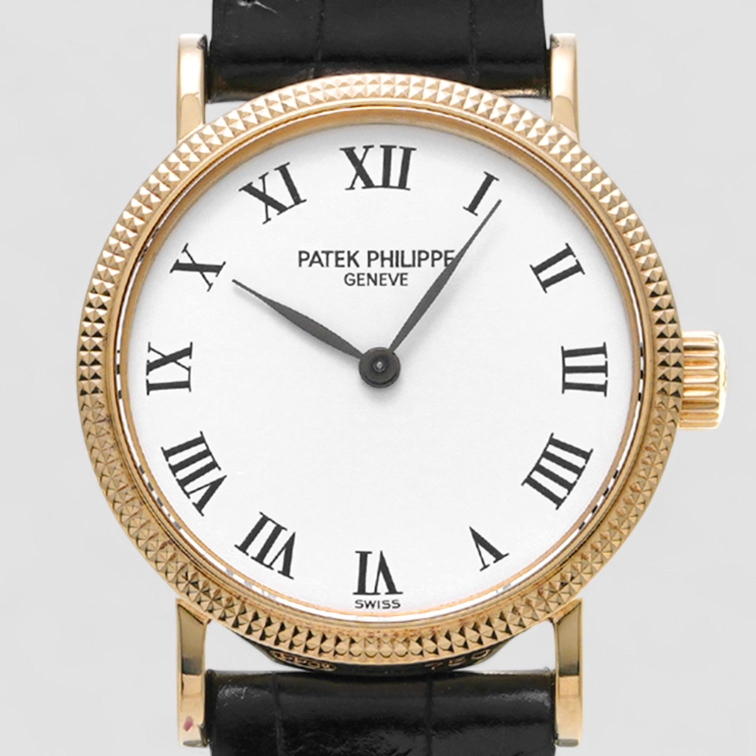 Ladies Calatrava 18K Yellow Manual Wind
