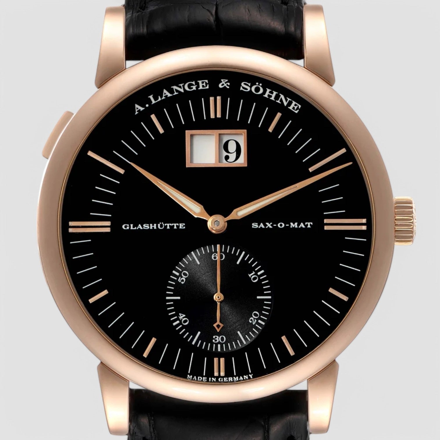Grand Langematik Date Rose Gold
