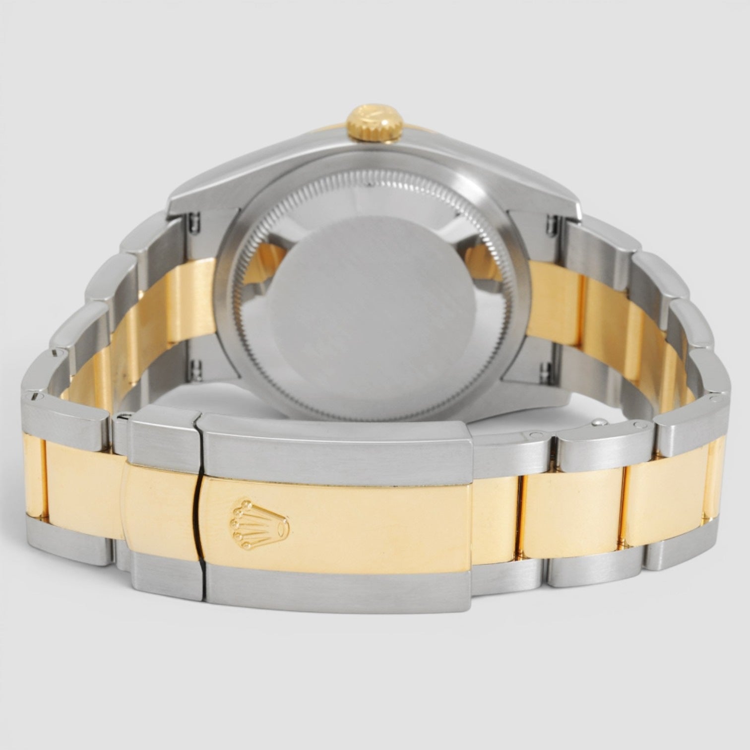 Datejust 36mm Steel & Yellow Gold Olive Green Diamond Dial