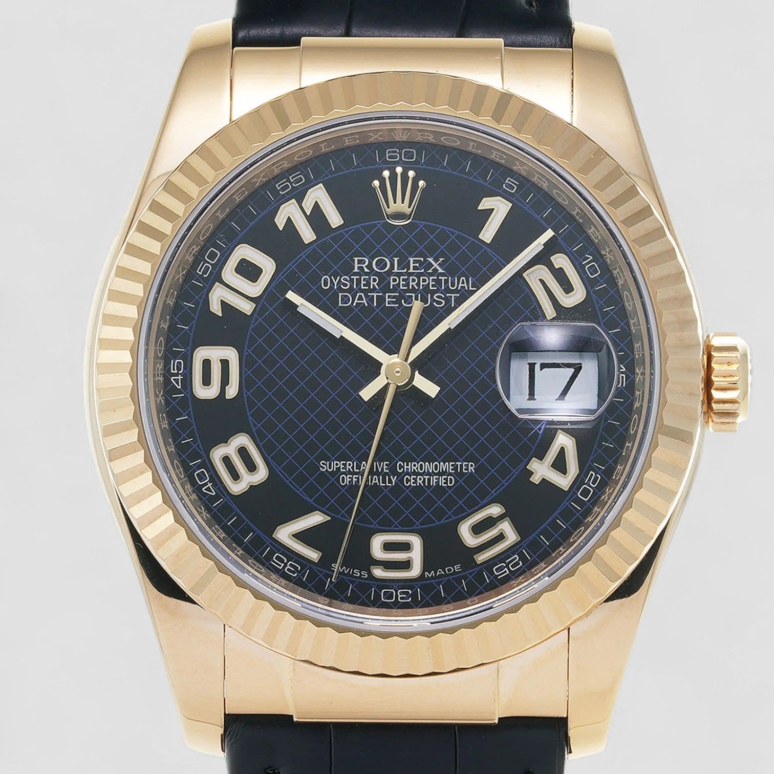 Oyster Datejust 36 18K Yellow Gold