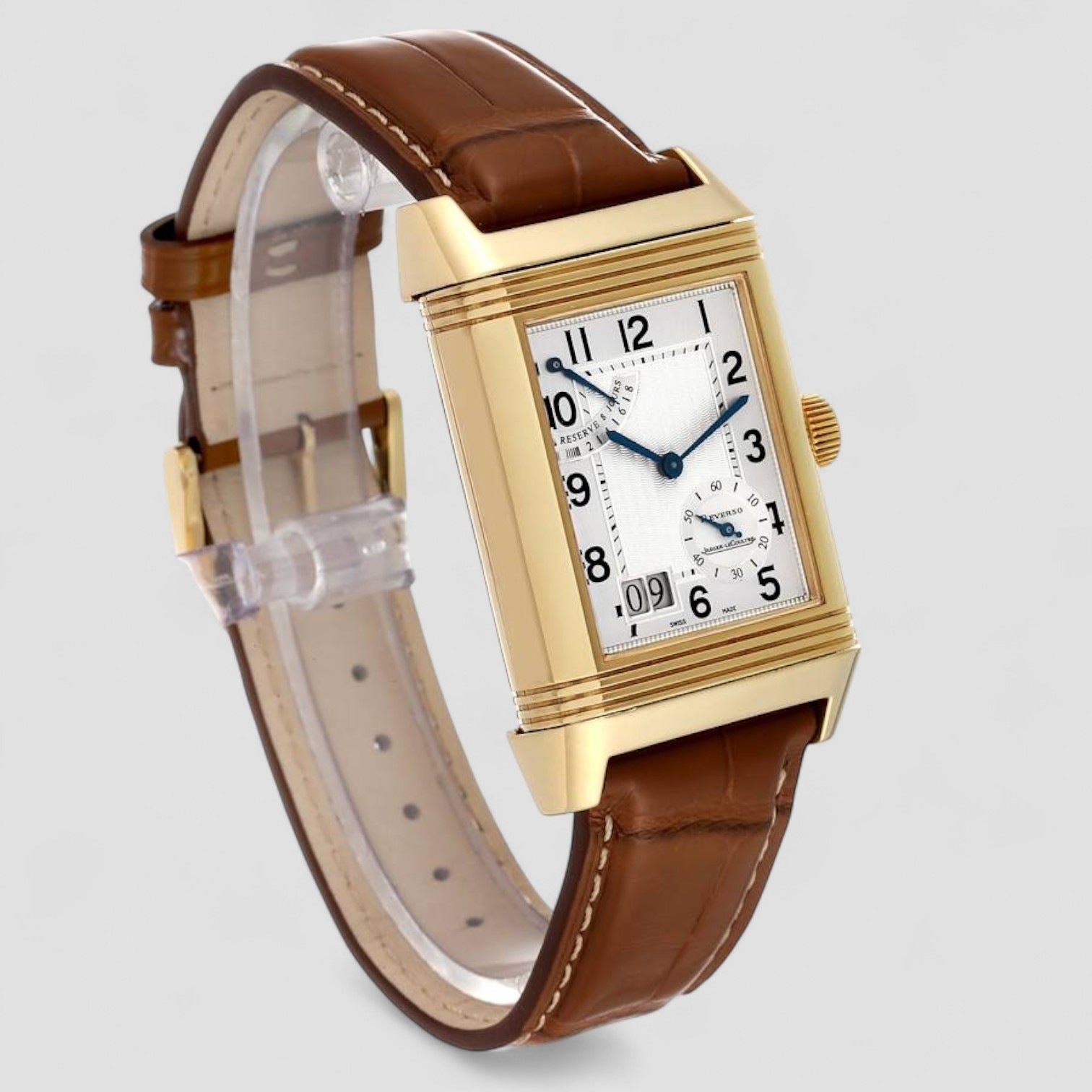 Reverso Grande Date Power Reserve 18K Yellow Gold Manual Wind