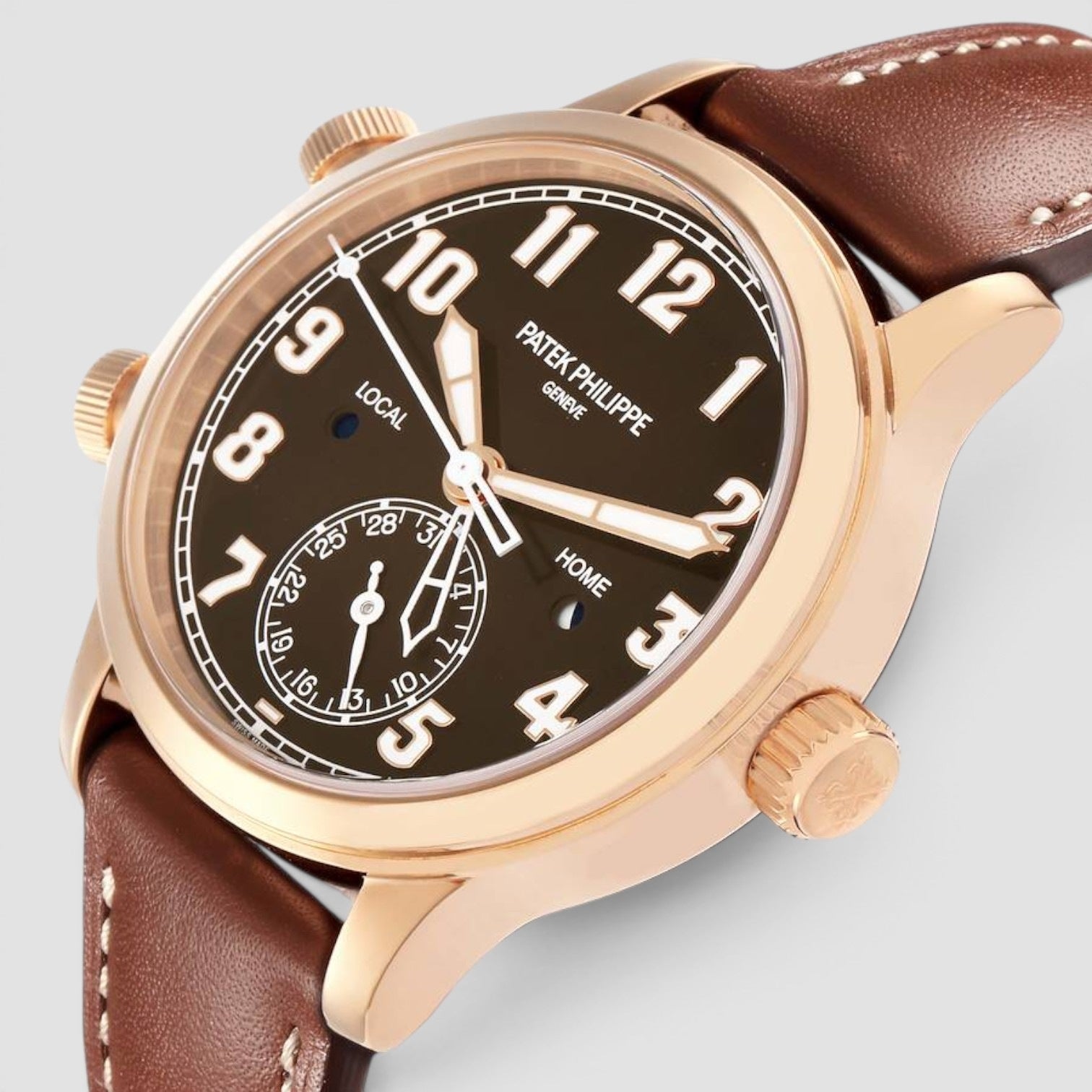 Calatrava Pilot Travel Time – Rose Gold