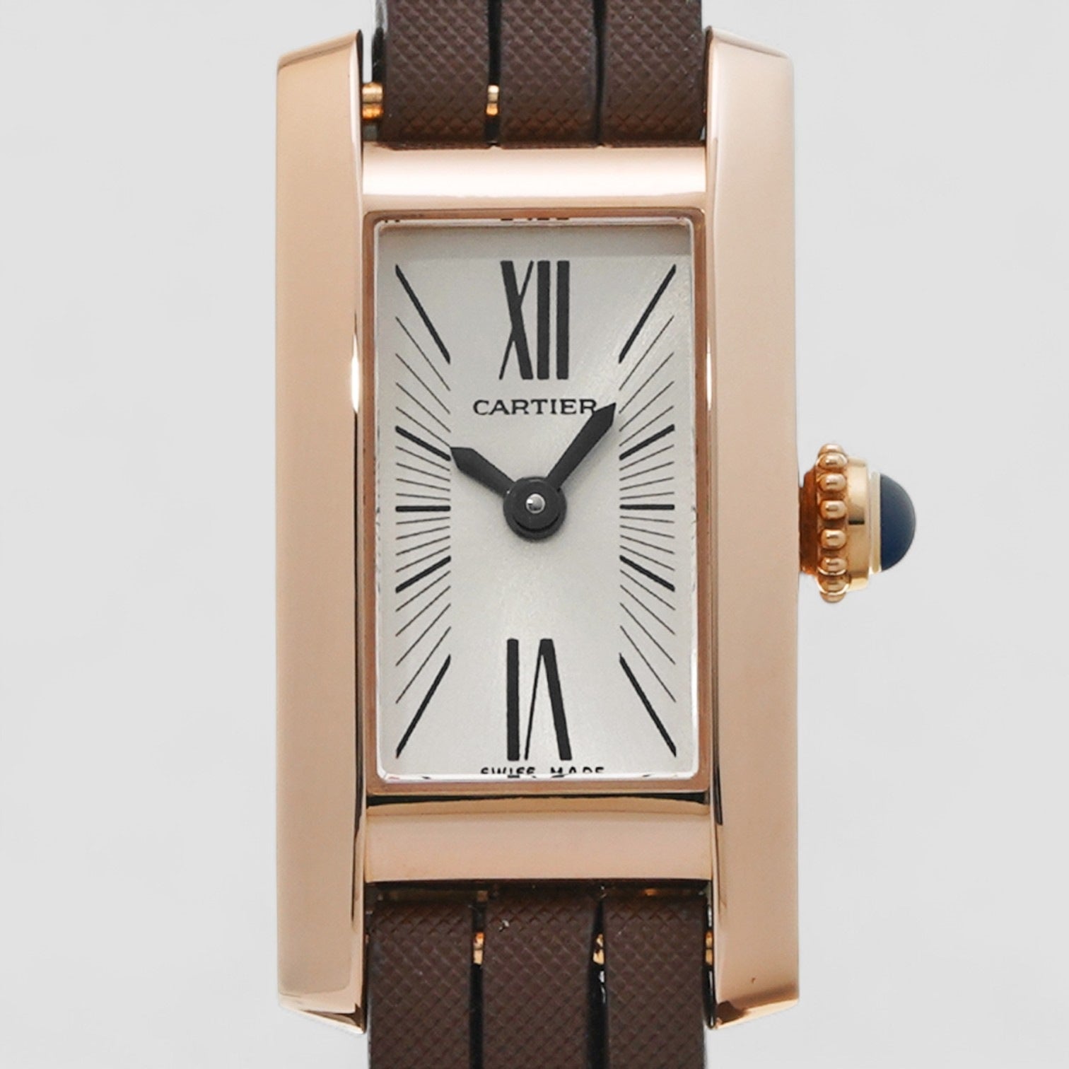 Tank 18ct Gold Quartz Women's Watch