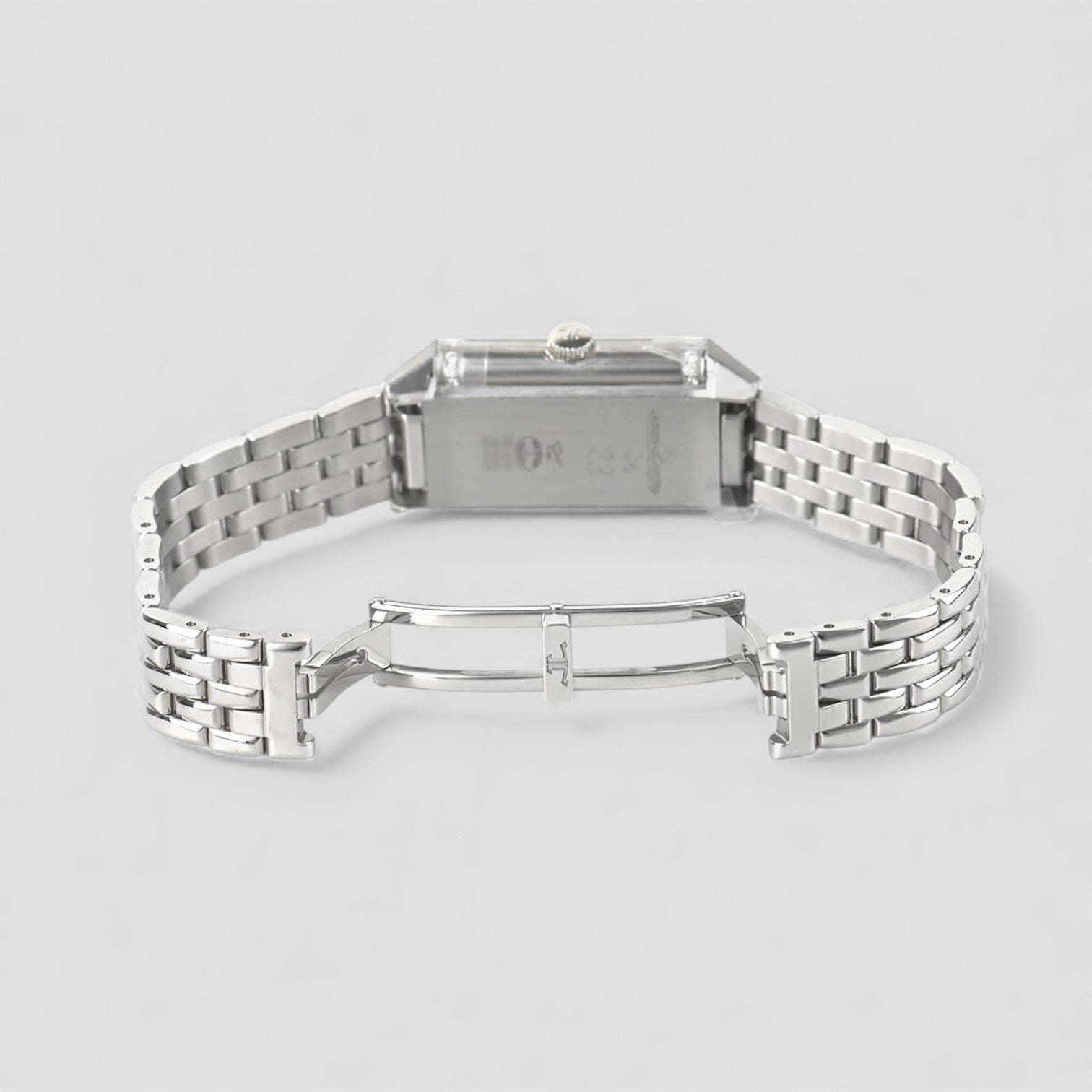 Reverso Hand Wind Diamond Ladies Watch