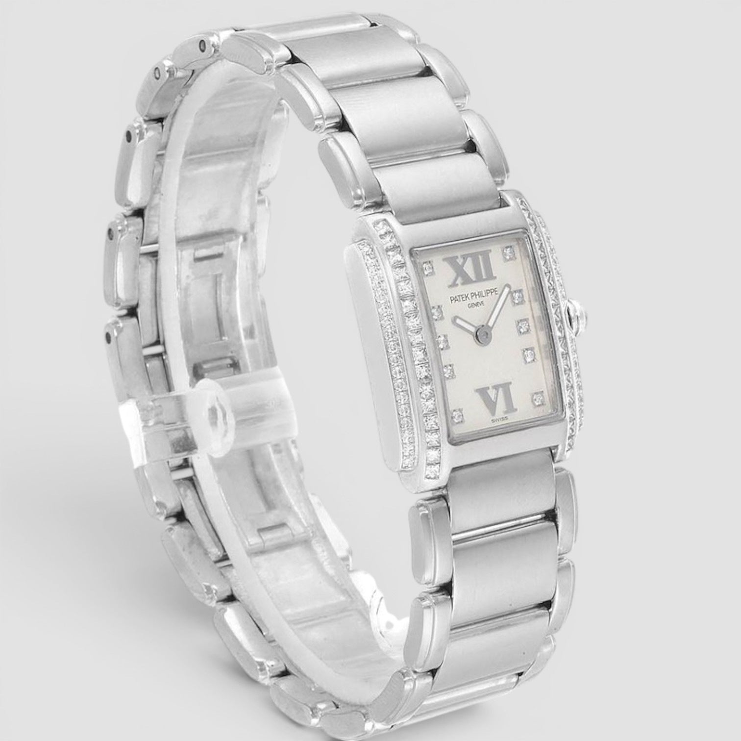 Twenty~4 22mm 18K White Gold Diamond Ladies Watch