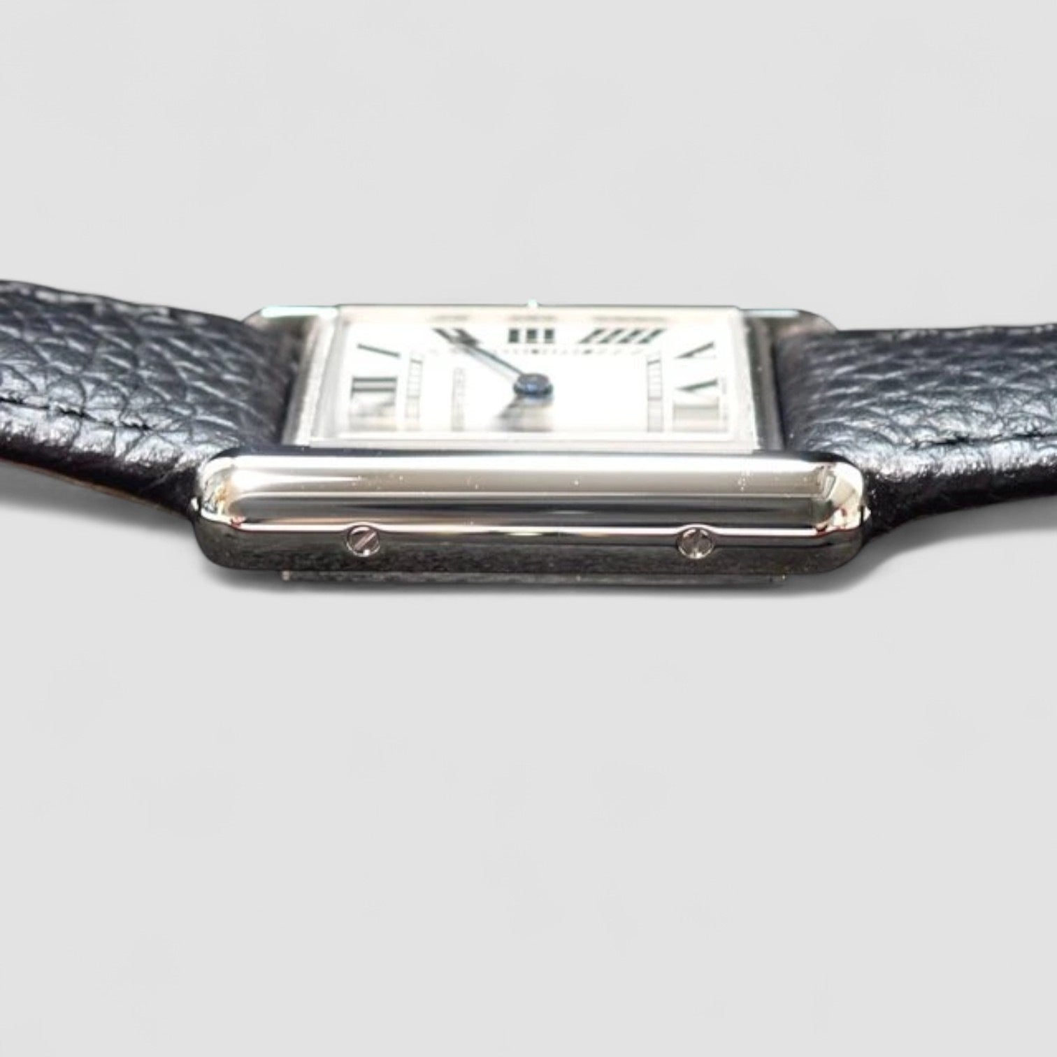 Tank Must SM Solar Beat Leather Strap Women's Watch