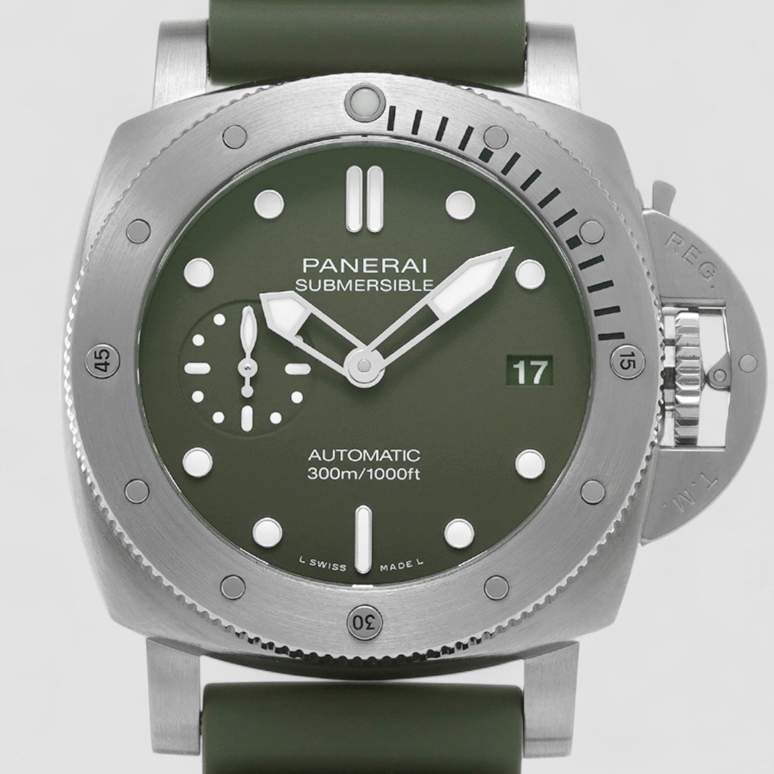 Submersible Verde Militare Stainless Steel 42MM LIMITED