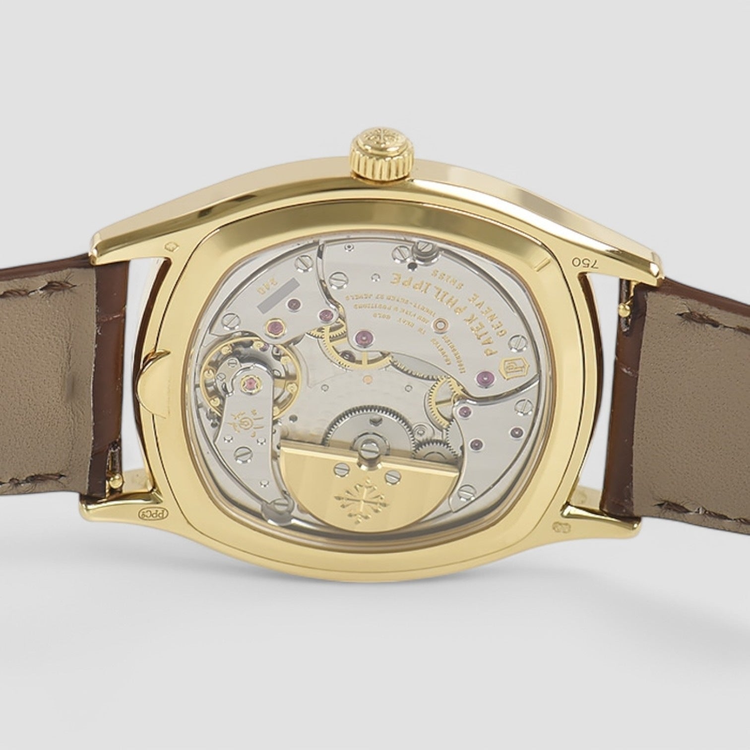 Perpetual Calendar 5940J 18K Yellow Gold Cushion Case