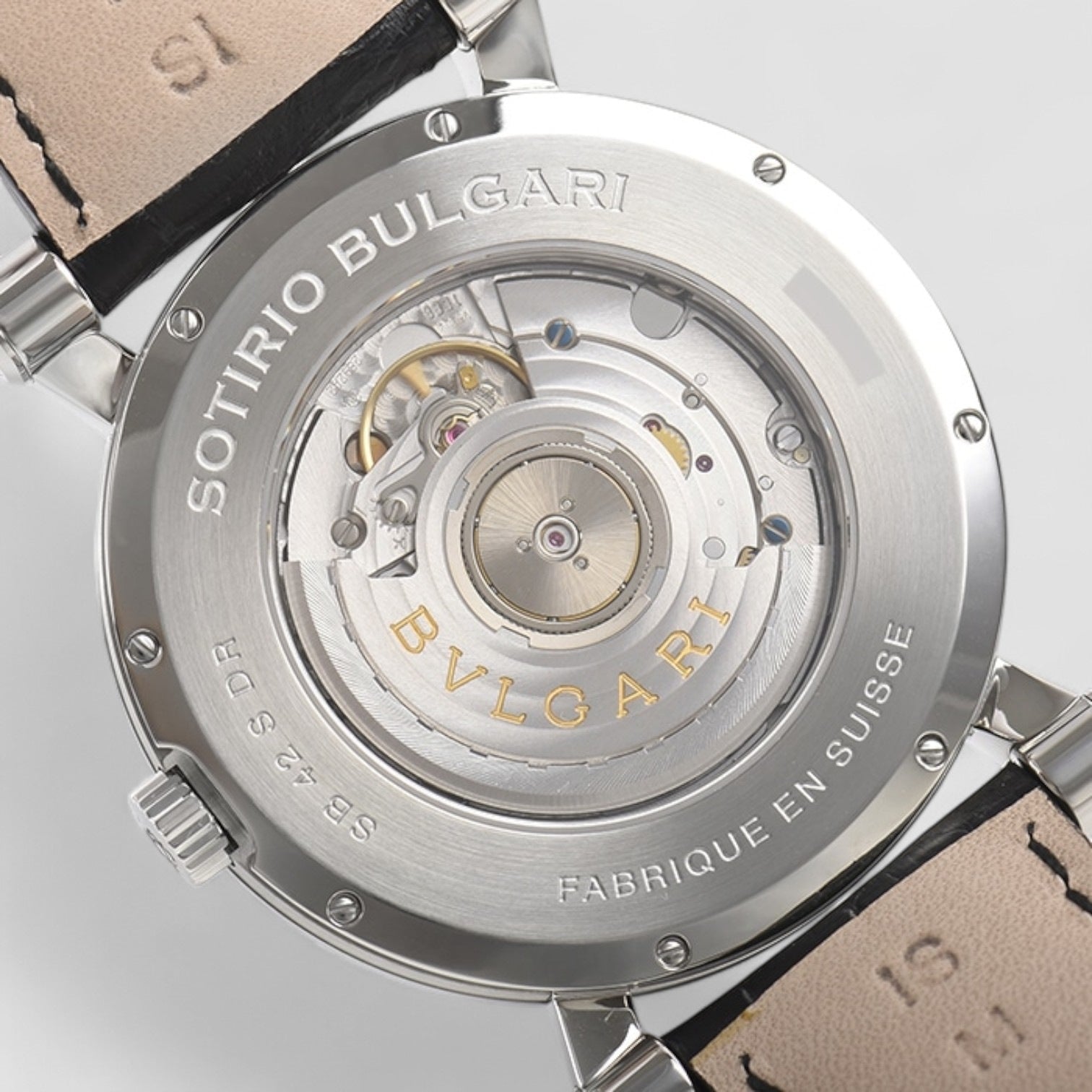 Sotirio Bulgari Automatic Silver Men's Watch