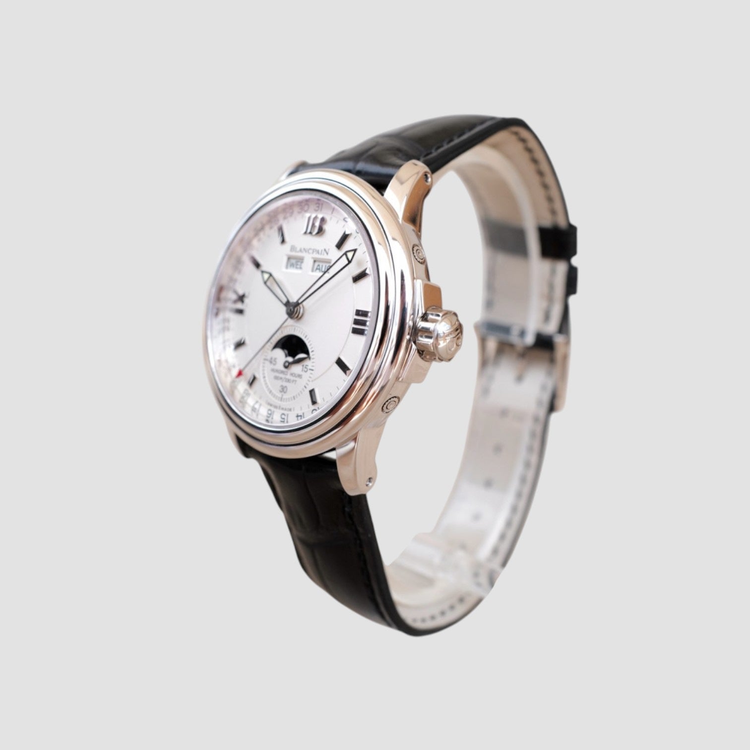 Leman - Moonphase Complete Calendar Limited Edition White Gold