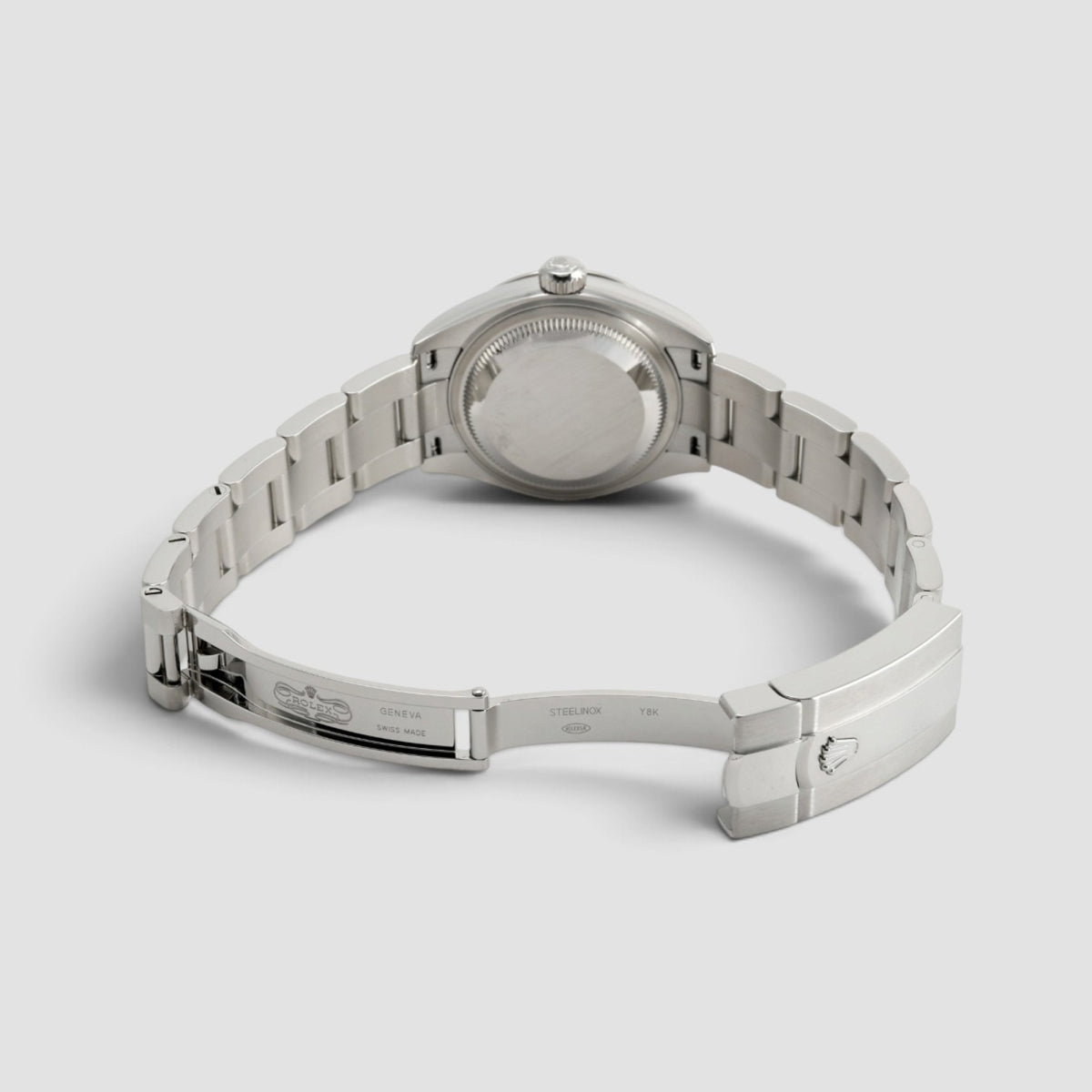 Lady-Datejust 28 White Mother-of-Pearl Diamond Dial