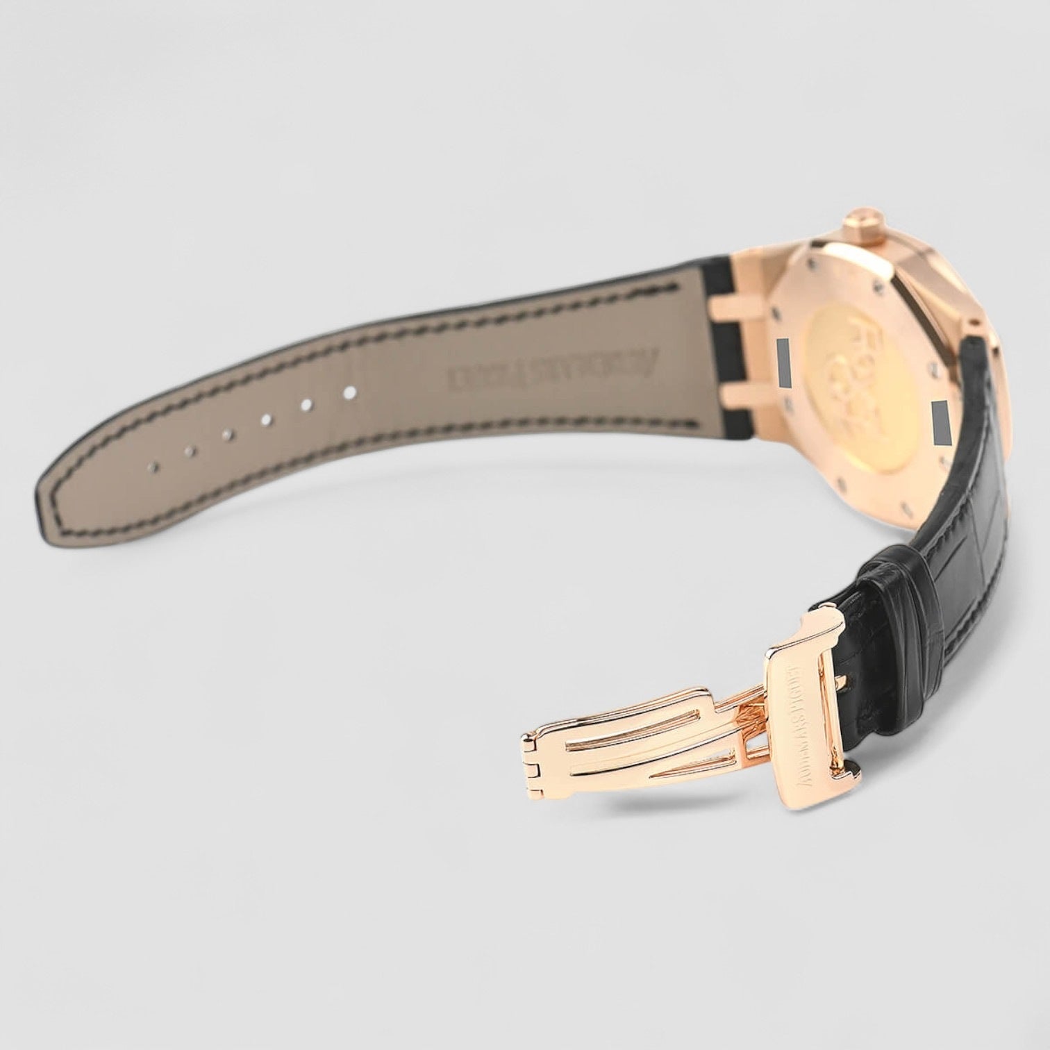 Royal Oak Dual Time 18K Rose Gold / Black Dial