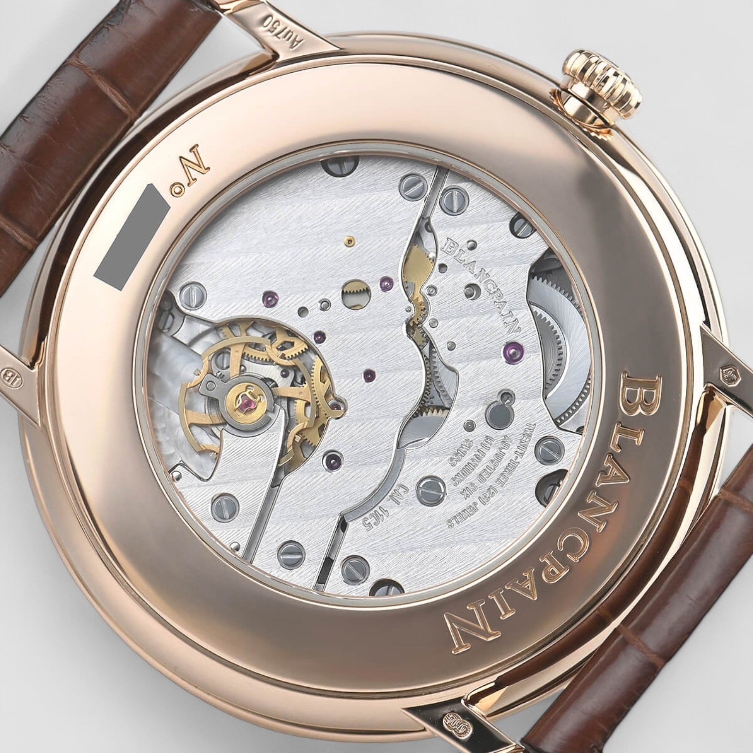 Villeret Ultra-Slim Small Seconds Power Reserve 18k RG Manual Wind 40MM