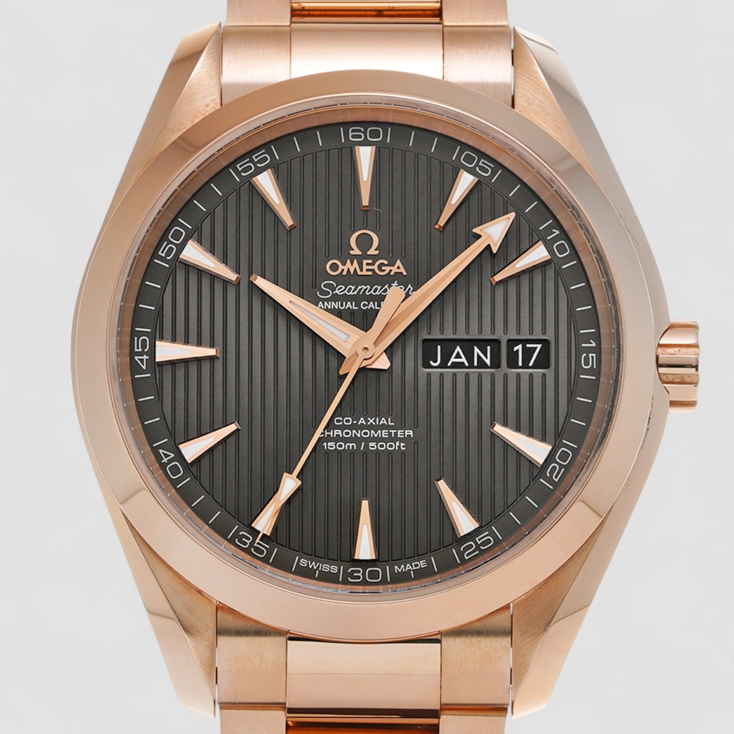 Seamaster Automatic Grey Dial Men's Watch