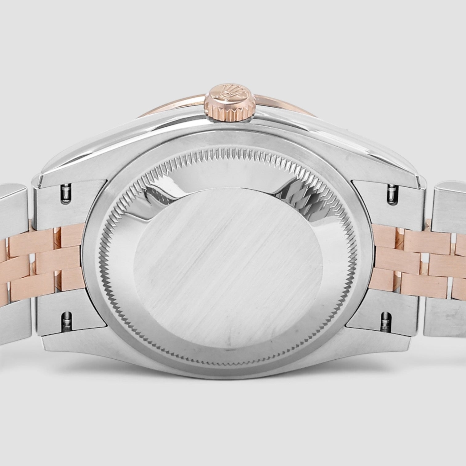 Datejust 36 Everose Gold & Steel Pink Diamond Dial