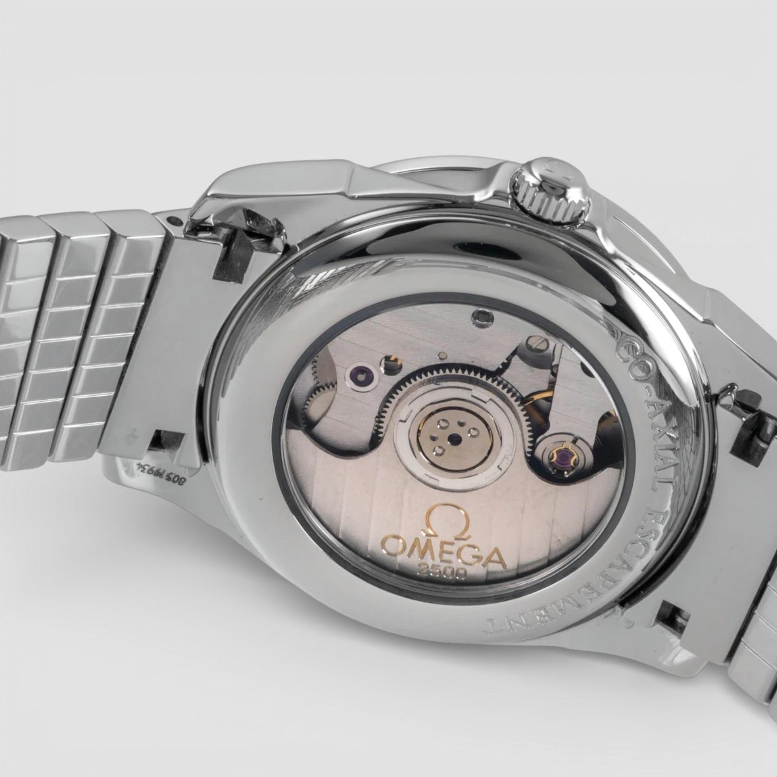 De Ville acier automatique montre pour femmes