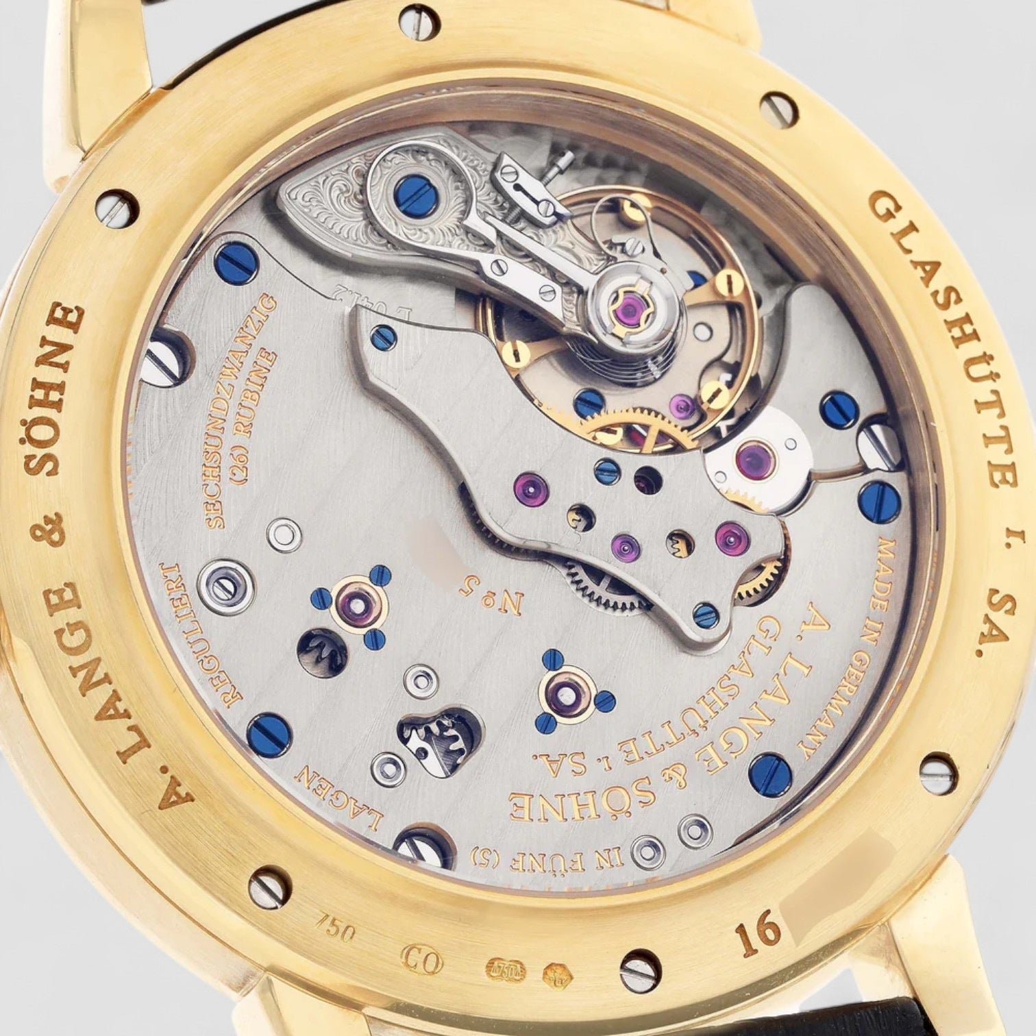 Richard Lange 18K Yellow Gold