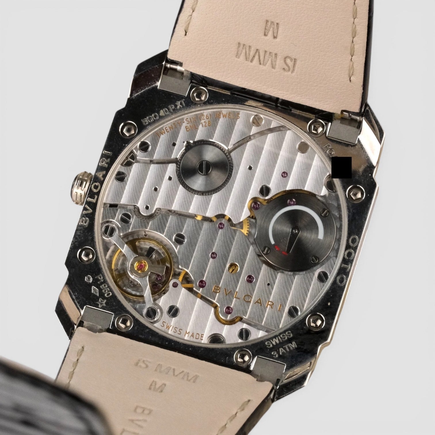 Dial Extra Thin Men's Watch Octo Finissimo Black