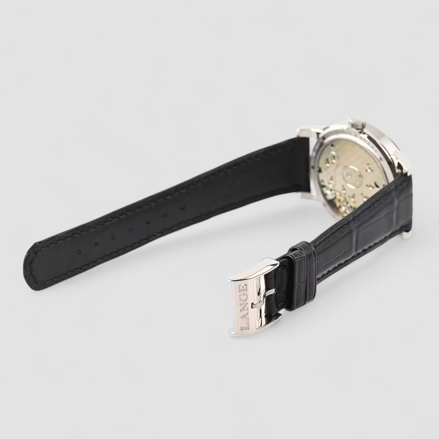 Lange 1 18K White Gold Silver Dial