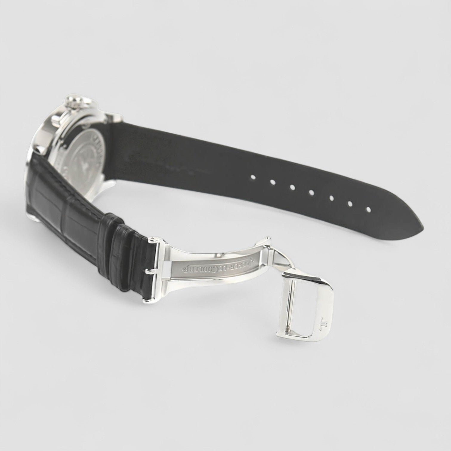 Master Control Chronograph SS Black Dial