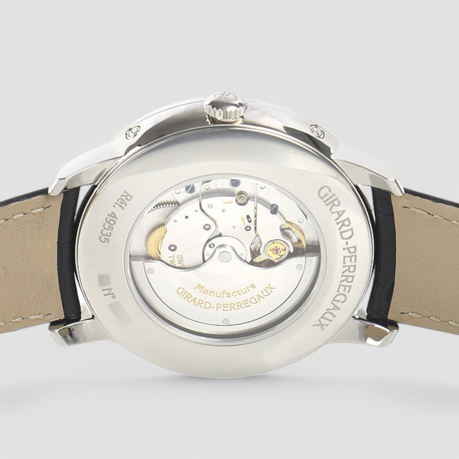 GP 1966 Full Calendar Automatic Diamond Men's Watch